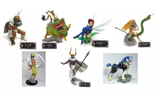 トレーディングフィギュア 全7種セット ワンコインフィギュアシリーズ 女神転生 悪魔召喚録-第六集-