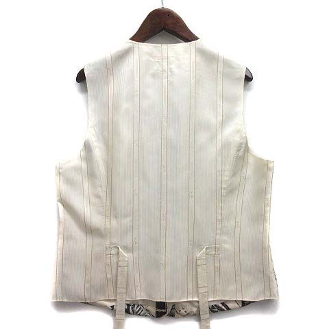 エルメス マルジェラ期 ベスト ジレ　レザー×シルク　サイズ？HERMES HERMES - エルメス ベスト ジレ マルジェラ期 2001SS