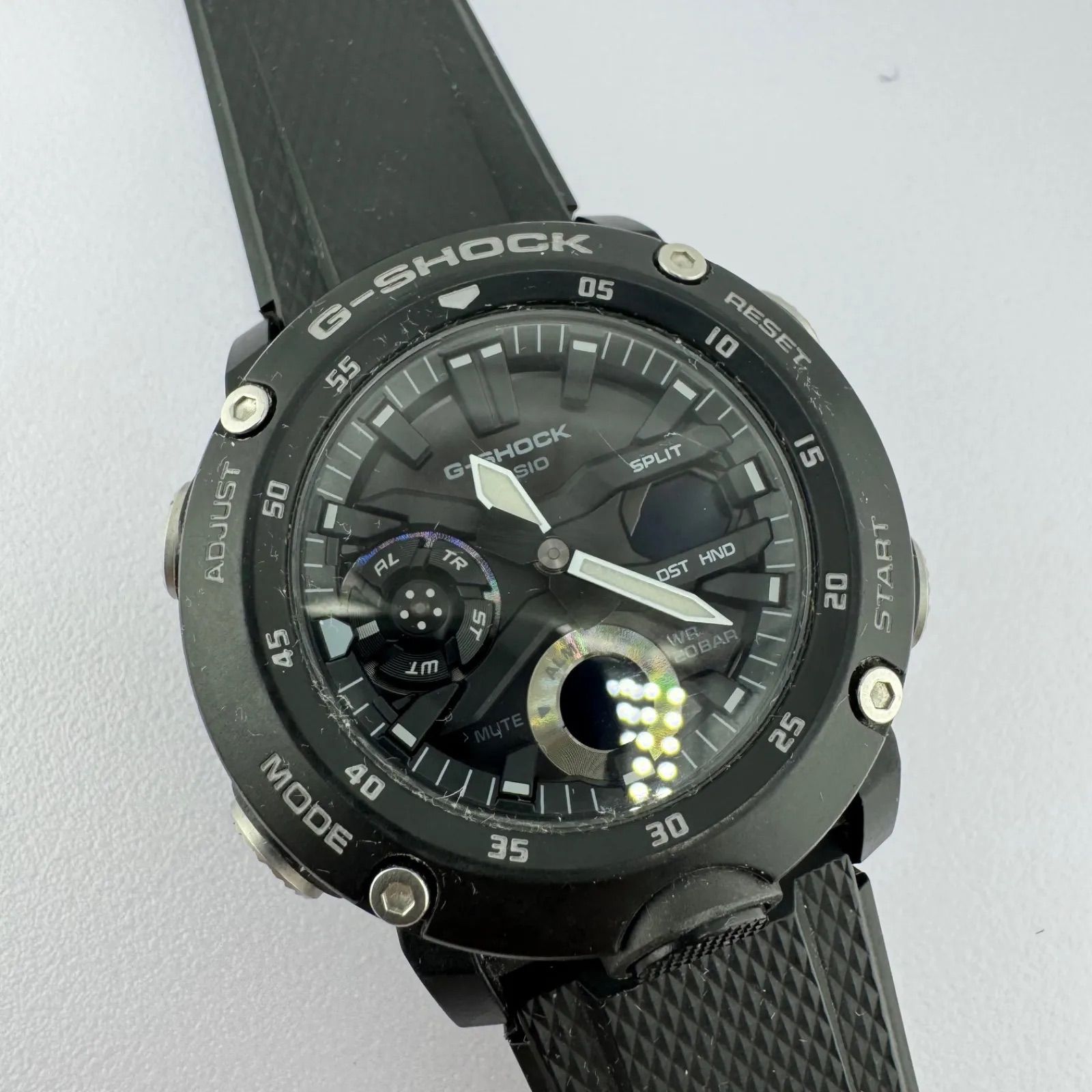 CASIO G-SHOCK ブラック GA2000 20BAR 中古 - メルカリ