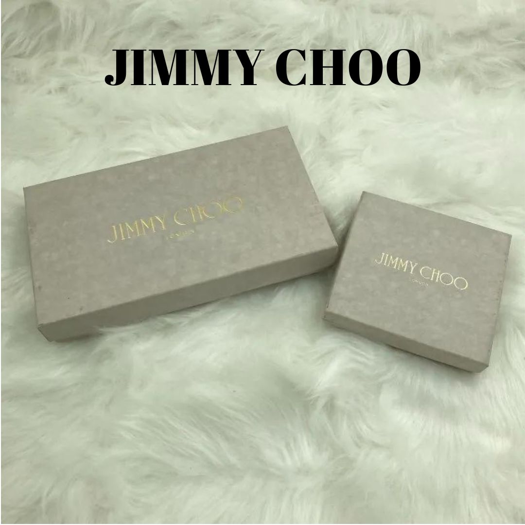 JIMMY CHOO ジミーチュウ 長財布 二つ折り財布用 空箱 2個セット