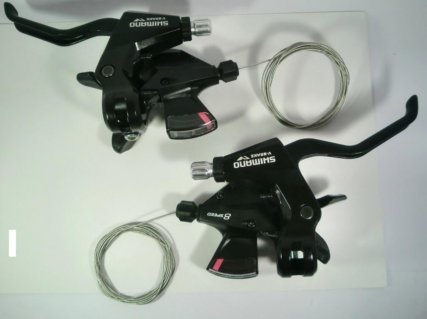 SHIMANO(シマノ) ST-A073 STIレバー 左右セット 3×7S 841 020A