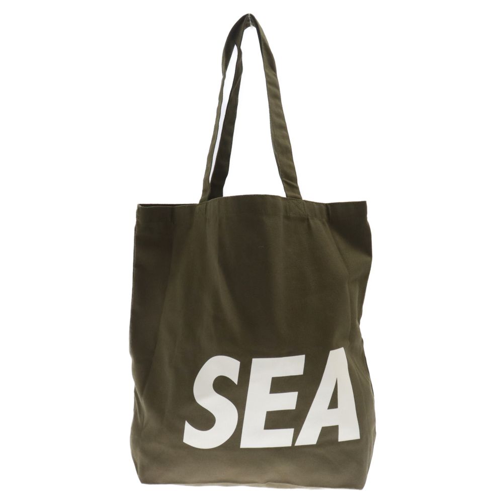 WIND AND SEA (ウィンダンシー) SEA TOTE BAG シーロゴプリント トート