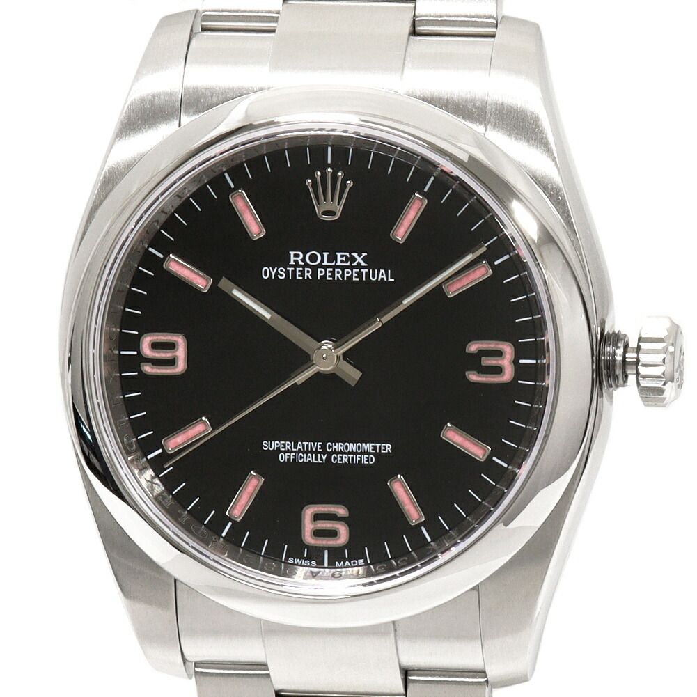 ロレックス オイスターパーペチュアル 36 ピンクインデックス