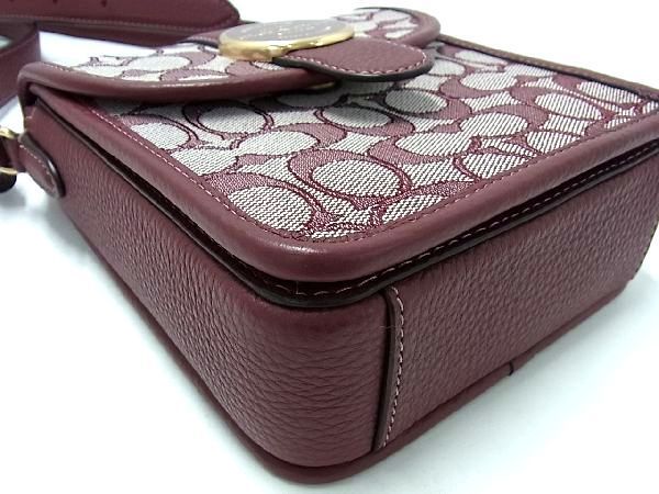 □新品同様□ COACH コーチ C8321 シグネチャー キャンバス×レザー