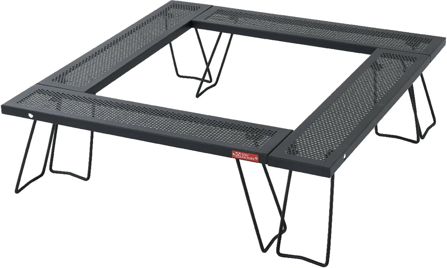 テントファクトリー Tent Factory アウトドア テーブル スチールワークスフリー4セット