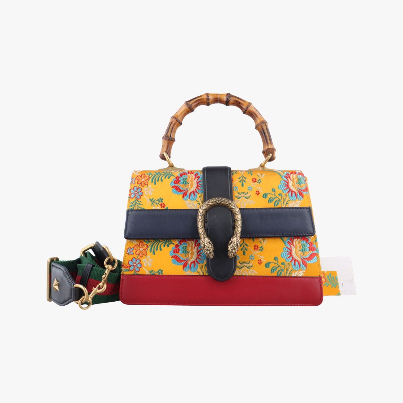 グッチGucciディオニュソスイエロー×マルチシルク448075G022196982