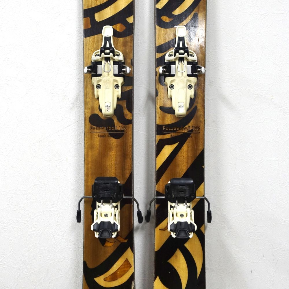 スキーロジック SKILOGIK Powderball 178cm ビンディング DIAMIR VIPEL12 スキン付 バックカントリー 山スキー アウトドア スキーロジック SKILOGIK Powderball 178cm ビンディング DIAMIR