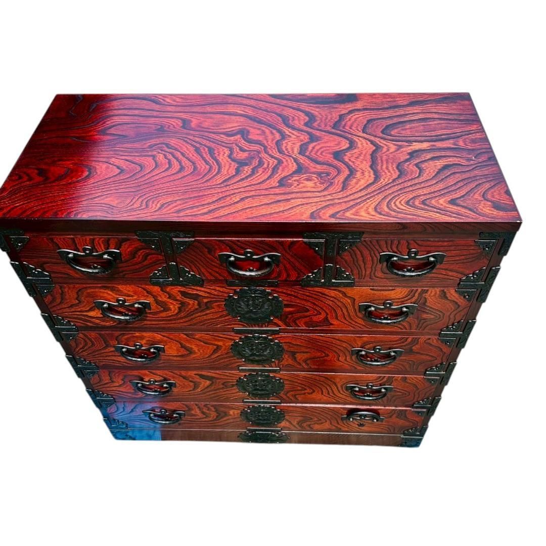 岩谷堂　タンス　箪笥 5段　チェスト 伝統民芸 カギなし 岩谷堂 タンス 箪笥 5段 チェスト 伝統民芸 カギなし - メルカリ