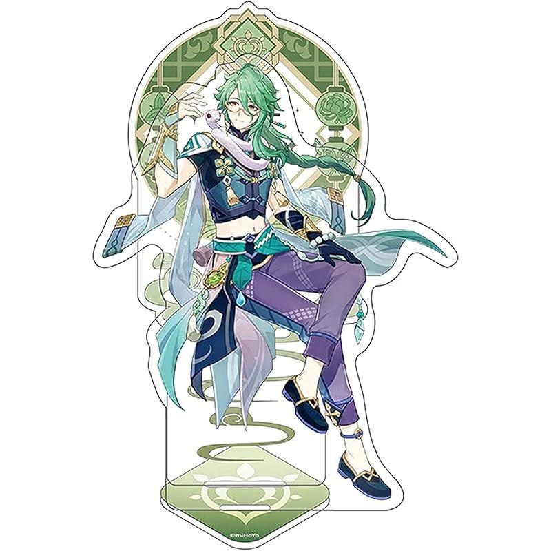 新品　原神 公式グッズ 璃月港 シリーズ キャラクター アクリルスタンド Genshin (白朮)