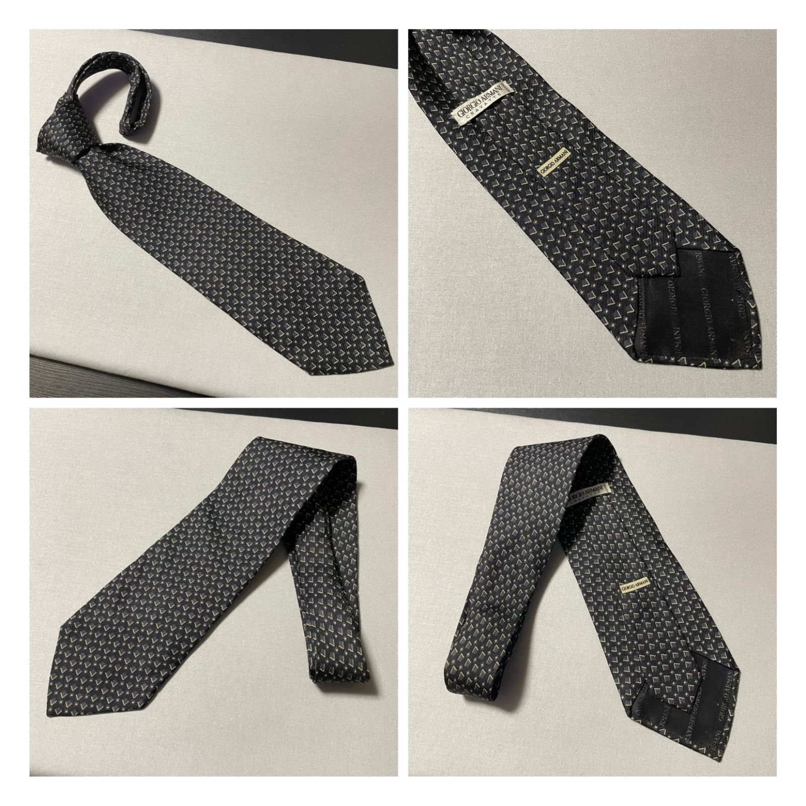 超特価 ヴィンテージセットアップスーツ × GIORGIO ARMANIネクタイ ジョルジオ アルマーニ GIORGIO ARMANI ハイ ブランド ネクタイ