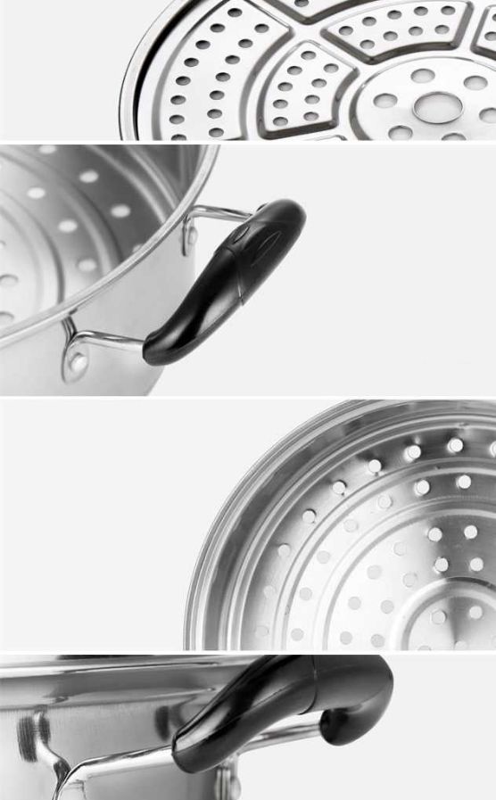 ステンレスの蒸し器