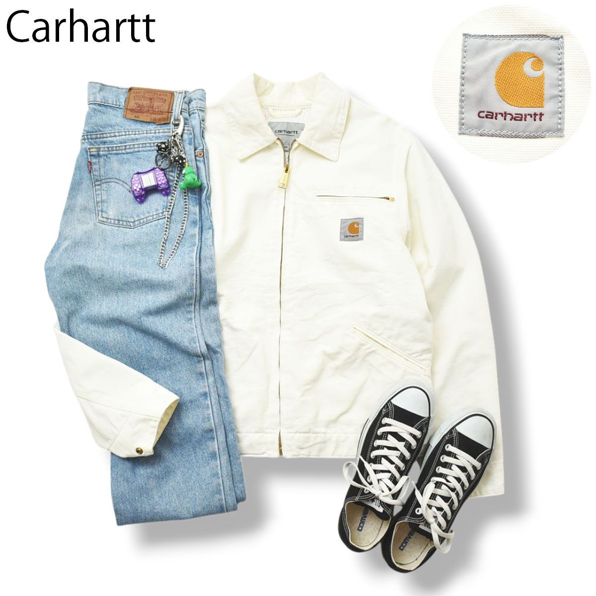 名作】 カーハート Carhartt WIP デトロイト ジャケット ダック 