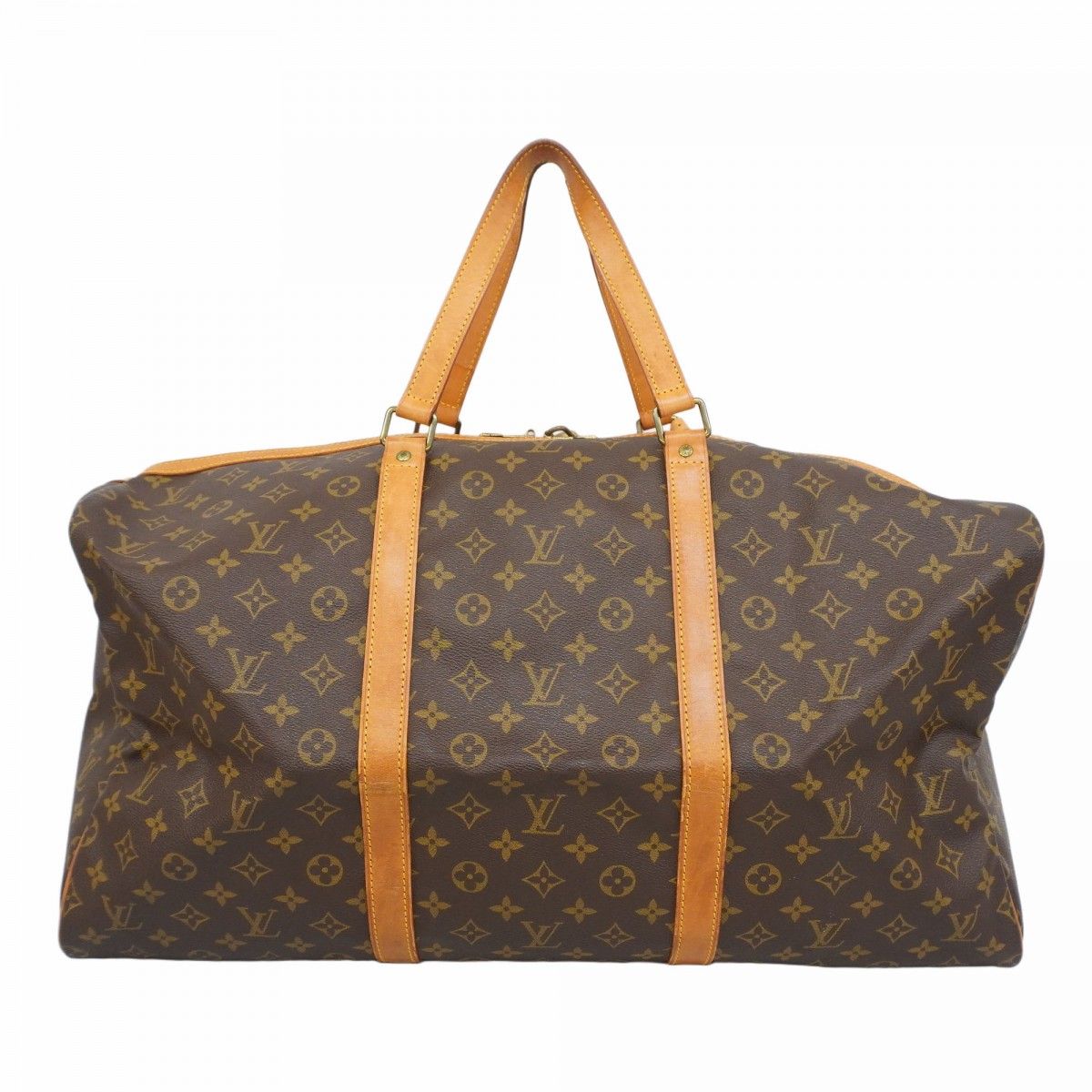 5hb0552-h】ルイヴィトン ボストンバッグ モノグラム サックスプール55  