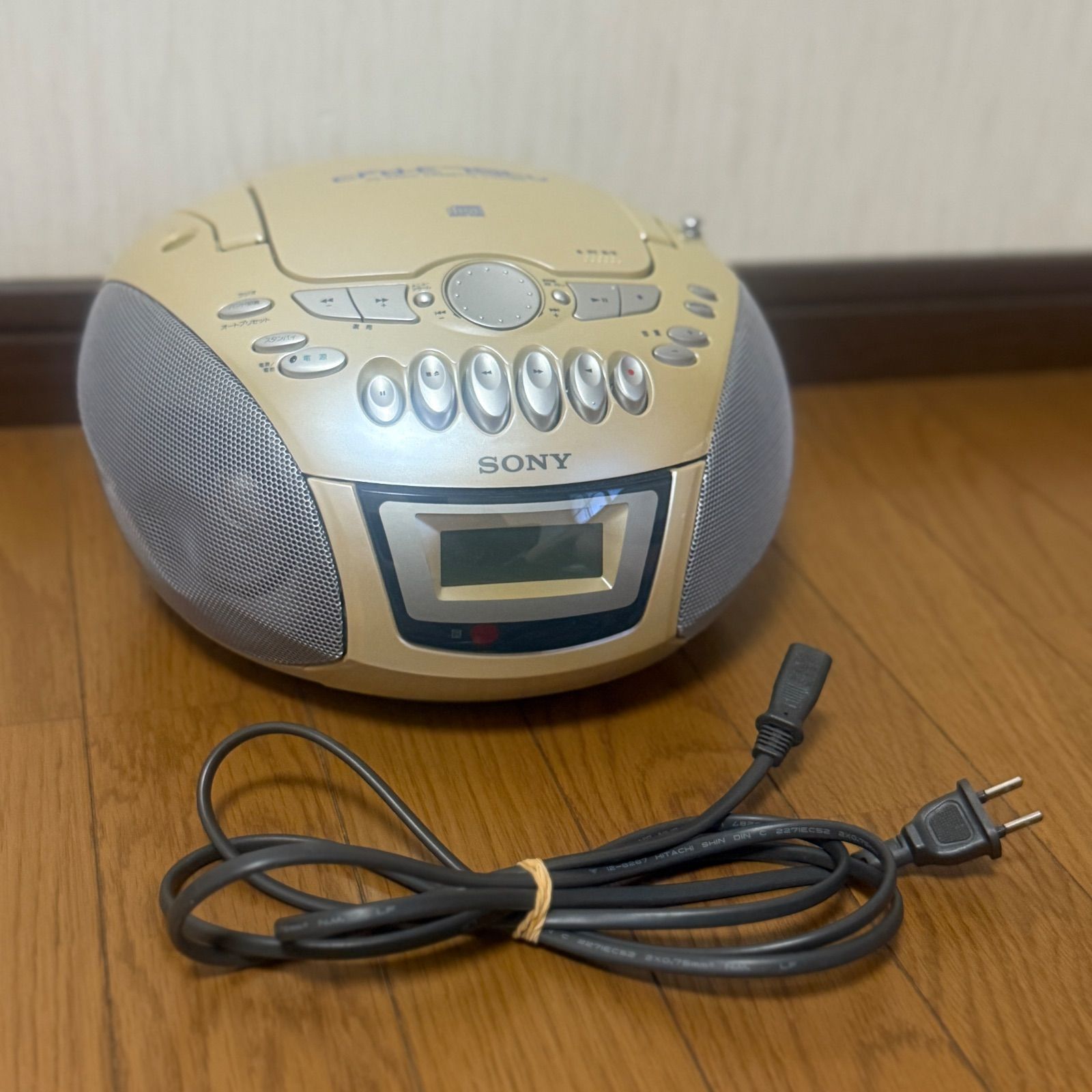 希少>レトロSONY ラジカセ SONY レトロラジカセ♪ - メルカリ