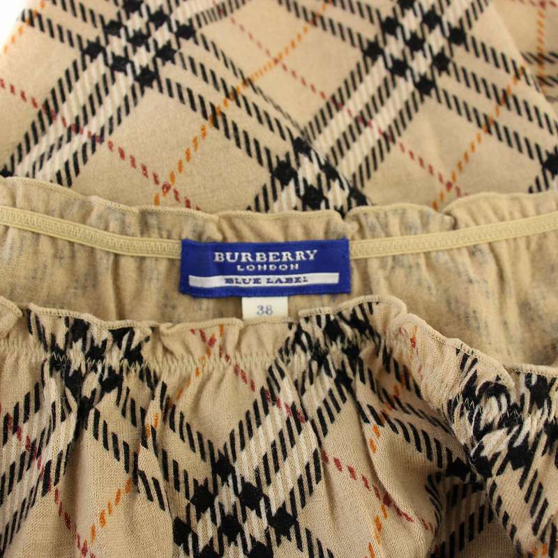 バーバリーブルーレーベル BURBERRY BLUE LABEL カットソー ノバ
