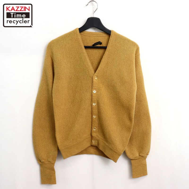 60s 70s vintage アルパカ　カーディガン LOAD JEFF BROWN ALPAKA CARDIGAN 60S 「100%アルパカ、SIZE M