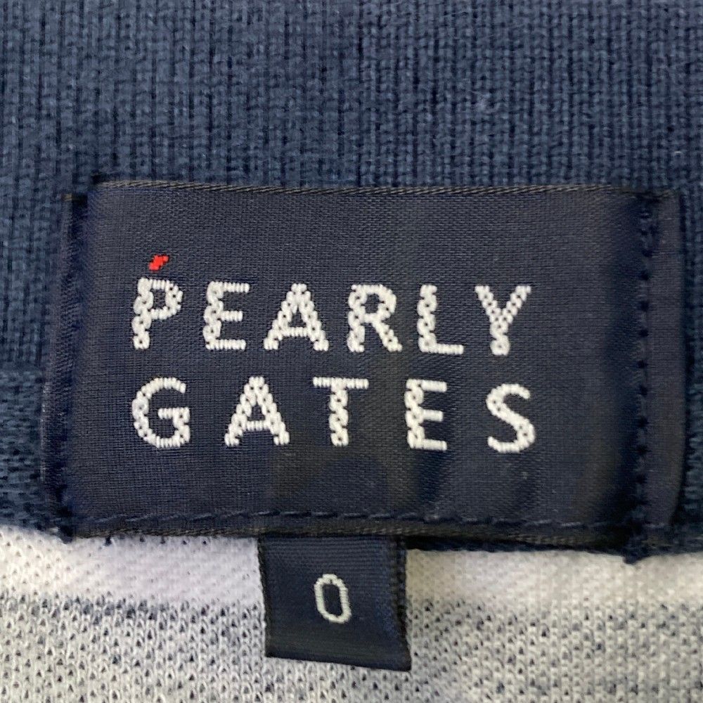 サイズ：0 PEARLY GATES パーリーゲイツ ニコちゃん 半袖