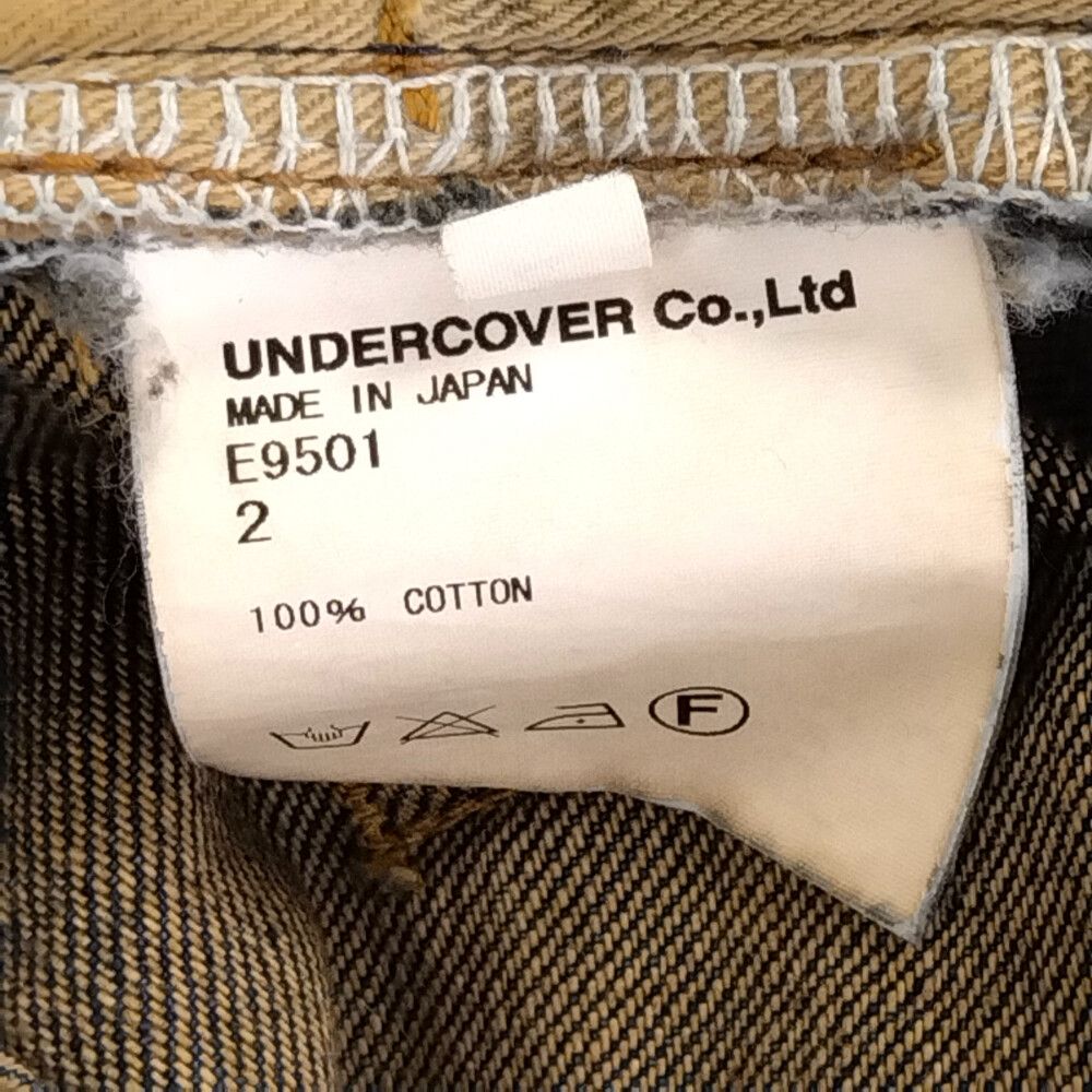 UNDERCOVER アンダーカバー ZOZO復刻 68デニム E9501 ダメージ加工