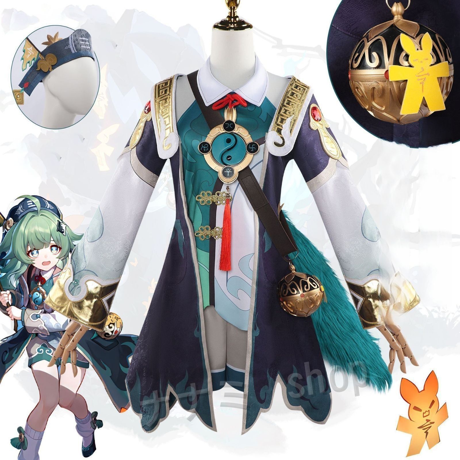 ????崩壊スターレイル フォフォ コスプレコスプレ衣装 萌えグッズ 仮装 変装 コスチューム ハロウィン クリスマス 祭り 撮影 男女両用 人気