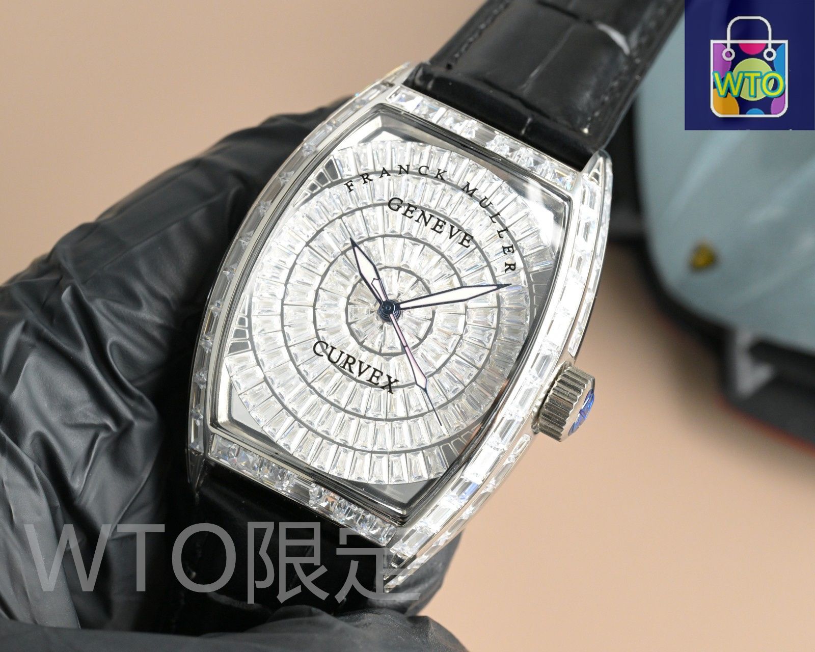 レイモンド　　カスタム仕様　クォーツ　MOD 今日特価】Franck Muller（フランクミュラー） Luxury Full