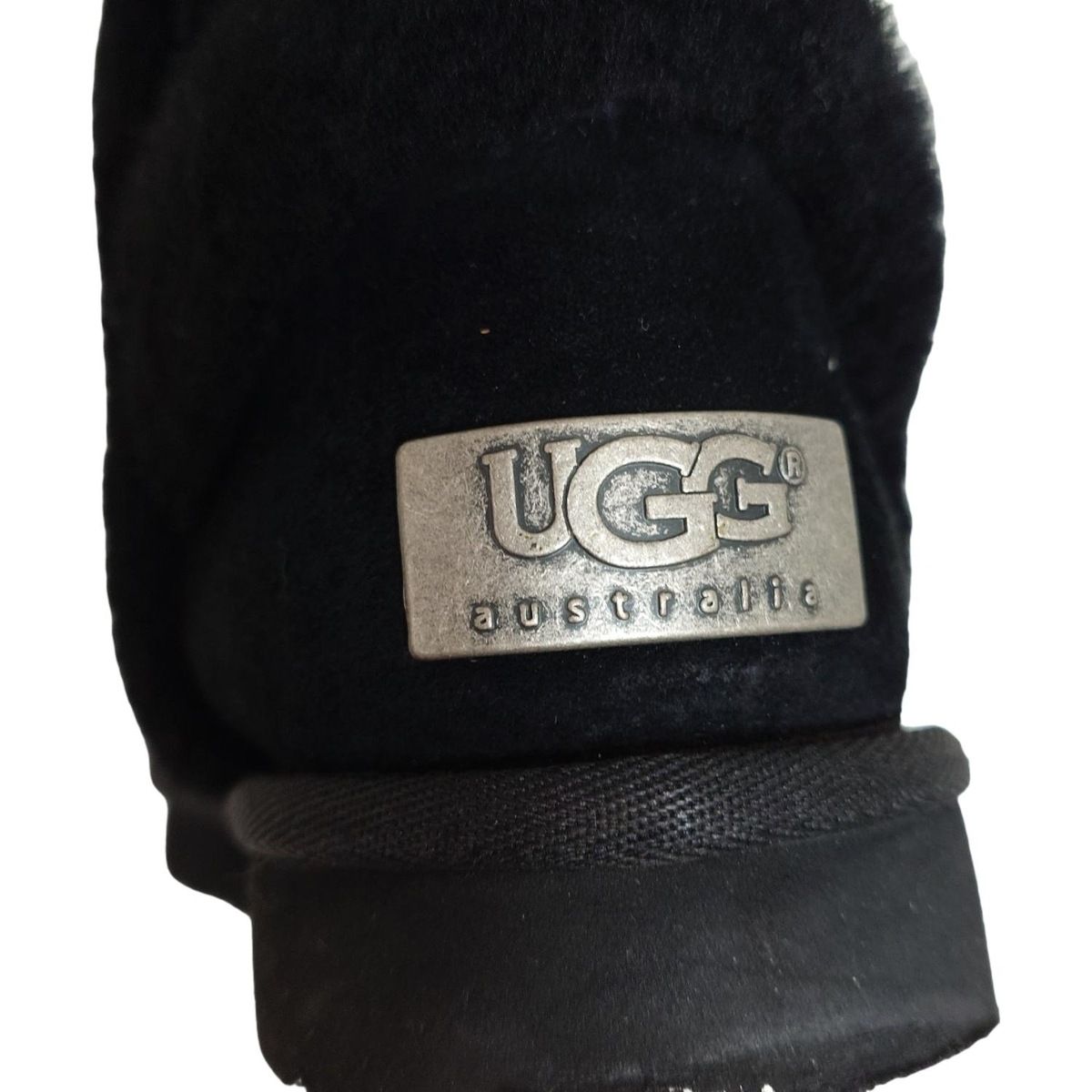 UGG アグ ショートブーツ 22 レディース - 1005803 黒 ムートン WWW_WOWDIGSITE_COM