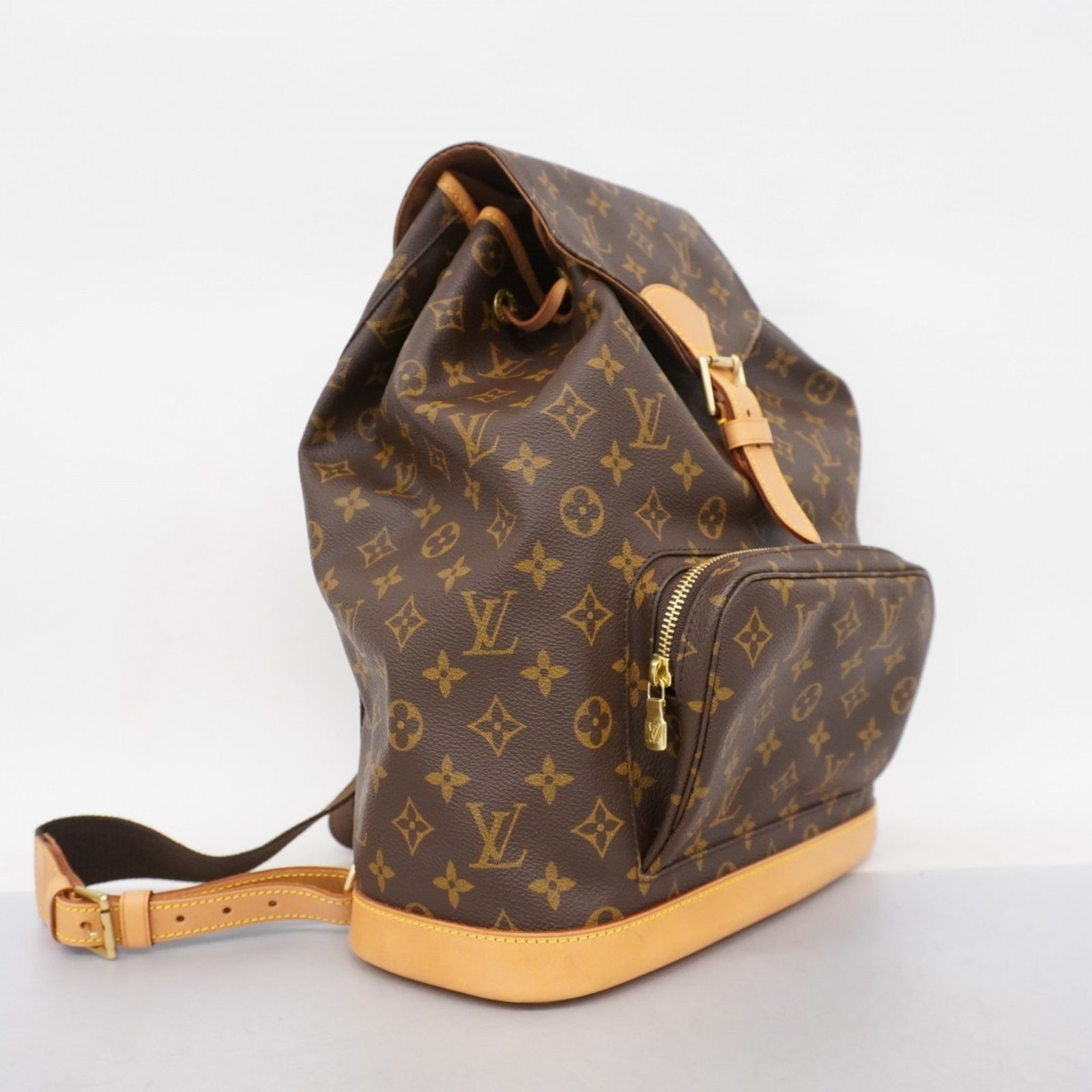 ルイ ヴィトン Louis Vuitton ルイ ヴィトン リュック デイパック モノグラム モンスリGM M51135 ブラウンレディース