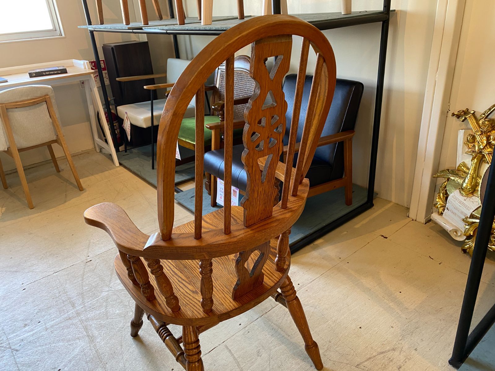 □Shin-Lee シンリー ダブルボウバック ウィンザーアームチェア