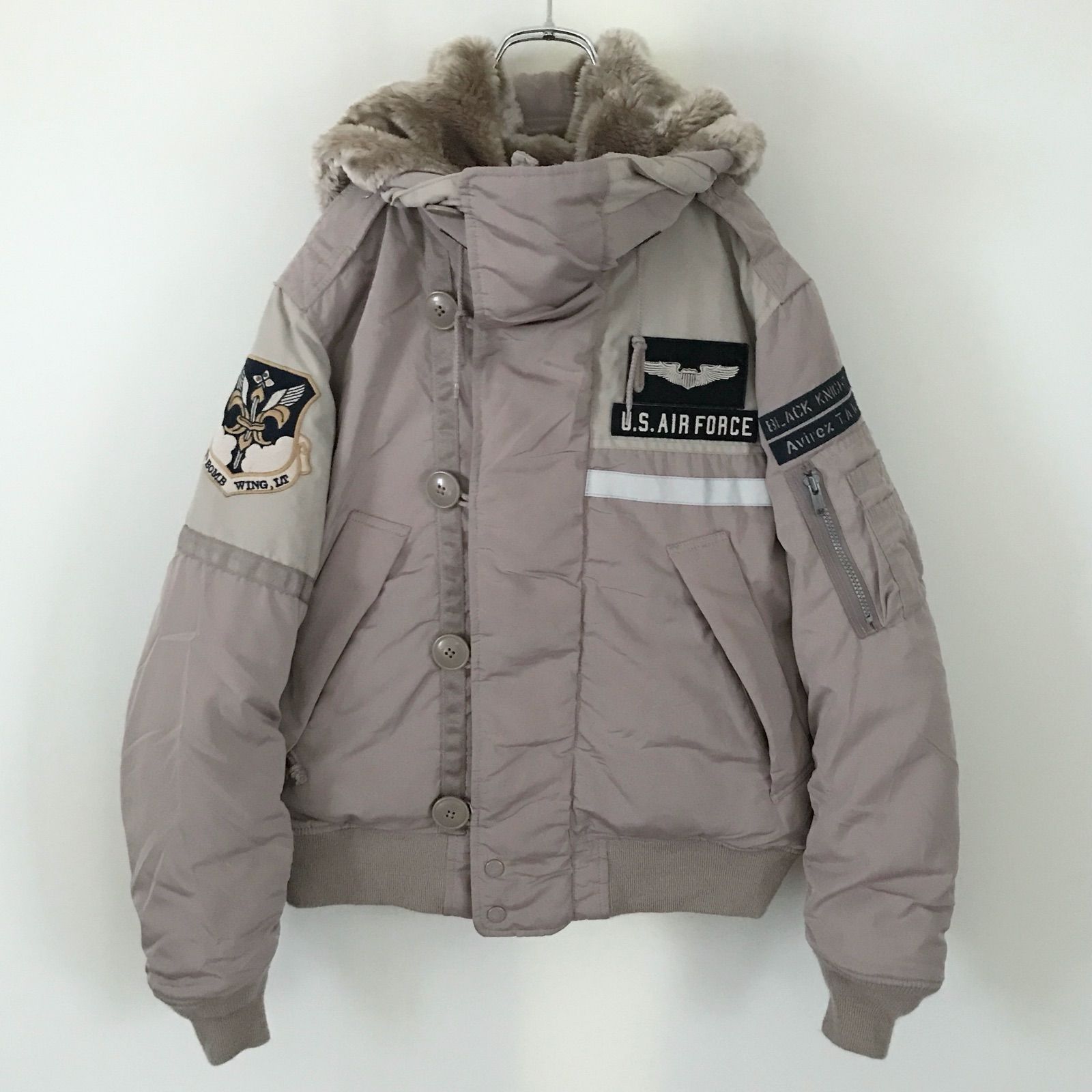 AVIREX☆N-2B フライトジャケット☆BLACK NIGHTS☆メンズM