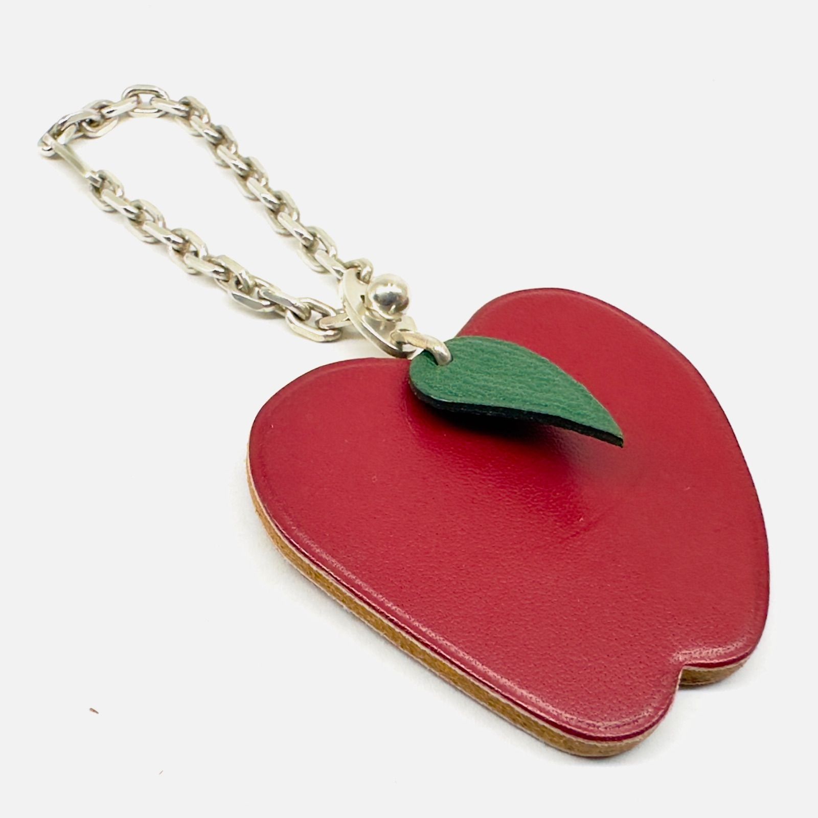 ★エルメス★アップルチャーム★リンゴモチーフ★キーホルダー★赤★ ☆エルメス☆アップルチャーム☆リンゴモチーフ☆キーホルダー