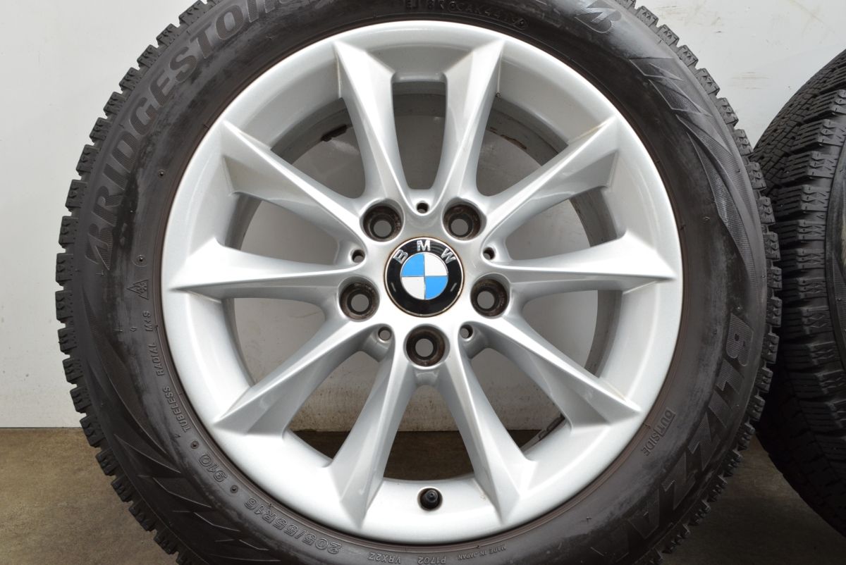 バリ溝】BMW F20 1シリーズ 純正 16in 7J +40 PCD120 ブリヂストン