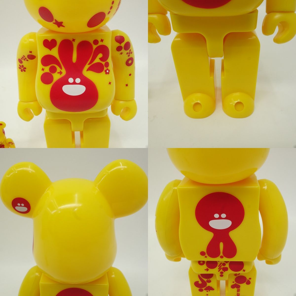 メディコムトイ BE@RBRICK Genevieve Gauckler 400% & 100% 2体セット 