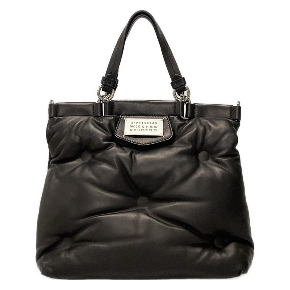 Maison Margiela メゾンマルジェラ トートバッグ グラムスラム S56WD0133 黒 レザー