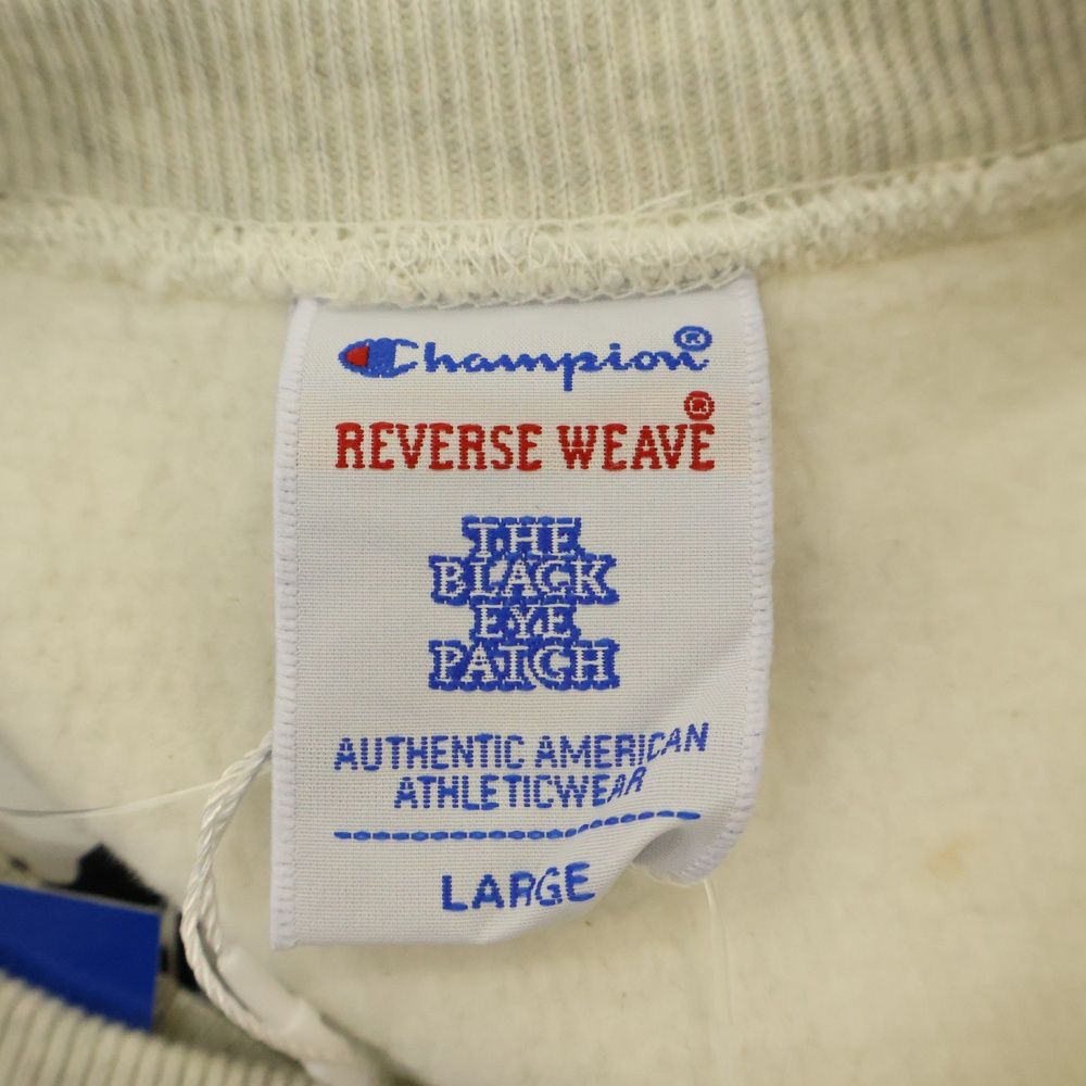 BLACK EYE PATCH×ChampionXL REVERSEWEAVE BlackEyePatch Champion Collab Release Info | Hypebeast