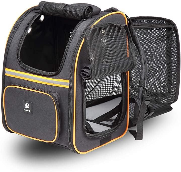 メッシュフロントリュック 【ベージュ】 Sサイズ Amazon.co.jp