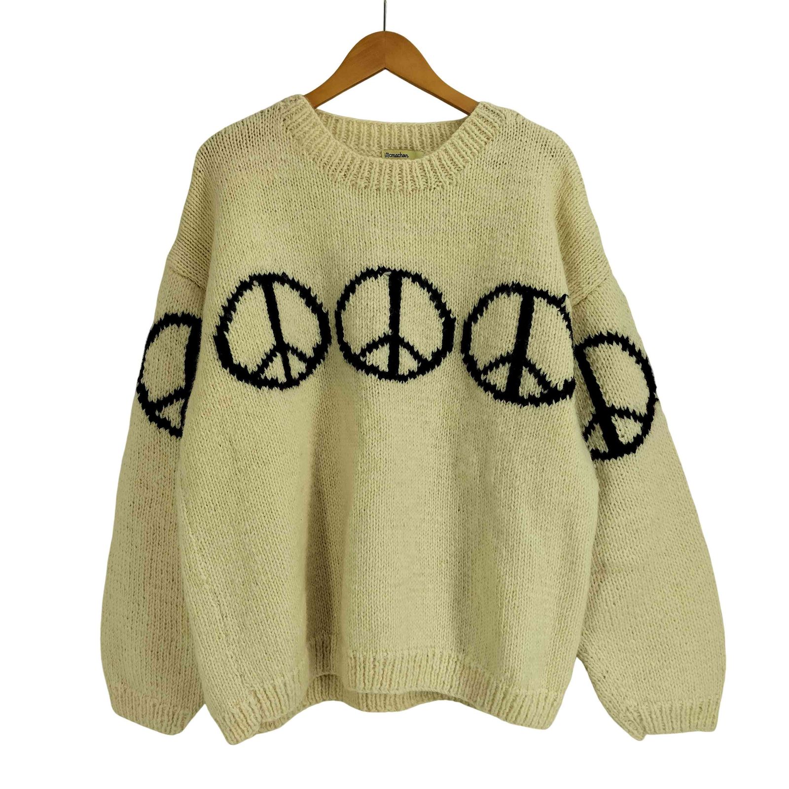 Niche. セーター Macmahon knitting mills ニッチ niche. macmahon knitting mills LINE PEACE CREW NECK