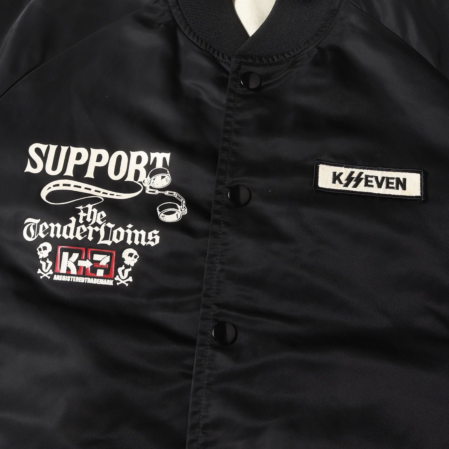 TENDERLOIN テンダーロイン ナイロンジャケット 黒 TENDERLOIN テンダーロイン ジャケット ブラック 黒 サイズ:S