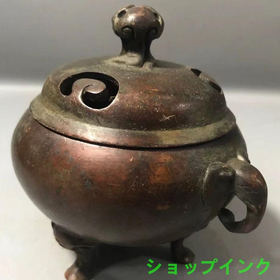 禅意香炉 茶道具 香道具 工芸品 美術品 置物 陶磁蓮華香炉 禅意香炉 室内檀香沈香炉 茶道具 香道具 工芸品