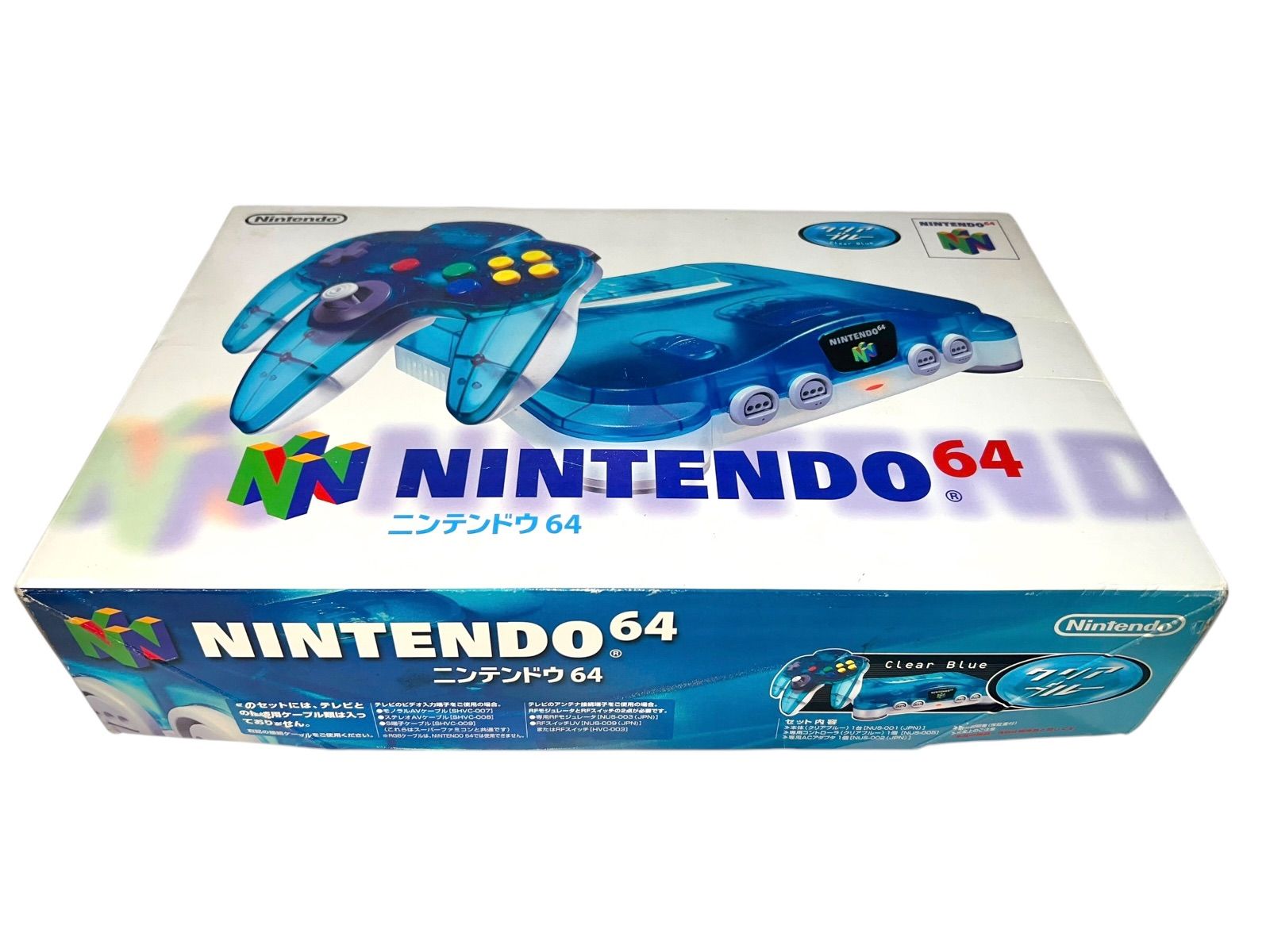 ニンテンドー64 本体 クリアブルー 楽天市場】任天堂 Nintendo