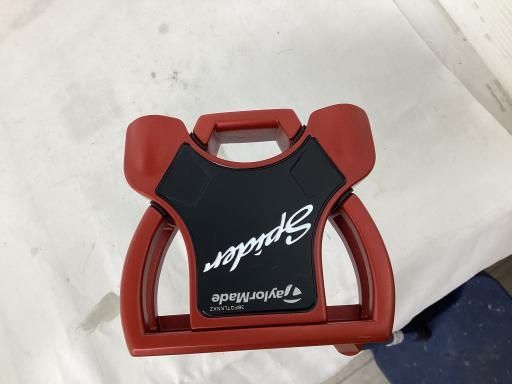 テーラーメイド Spider RED スモールスラント 33インチ レフティ パター PT スチール フレックスその他 メンズ 男性用 左利き レフティ 左用 Cランク ゴルフクラブ