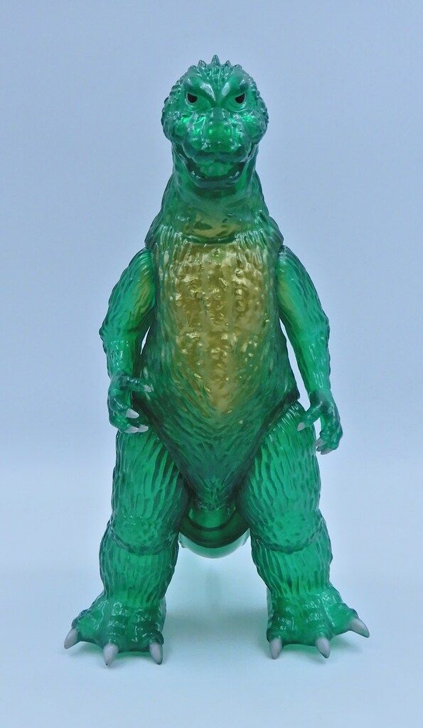 27 マーミット 世紀の大怪獣シリーズ　怪獣天国 ギロン　1 緑成型 マーミット 世紀の大怪獣シリーズ/怪獣天国 モスゴジ クリア