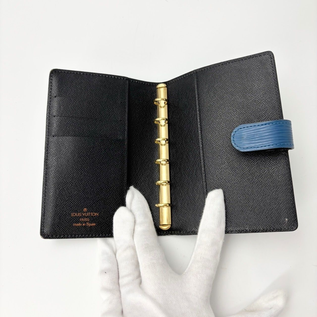 LOUIS VUITTON ルイヴィトン エピ 手帳カバー オレンジ エピ LOUIS
