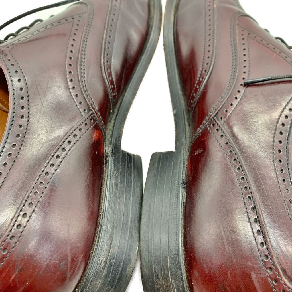 BOSTONIAN ボストニアン ウィングチップ レザーシューズ ワインレッド