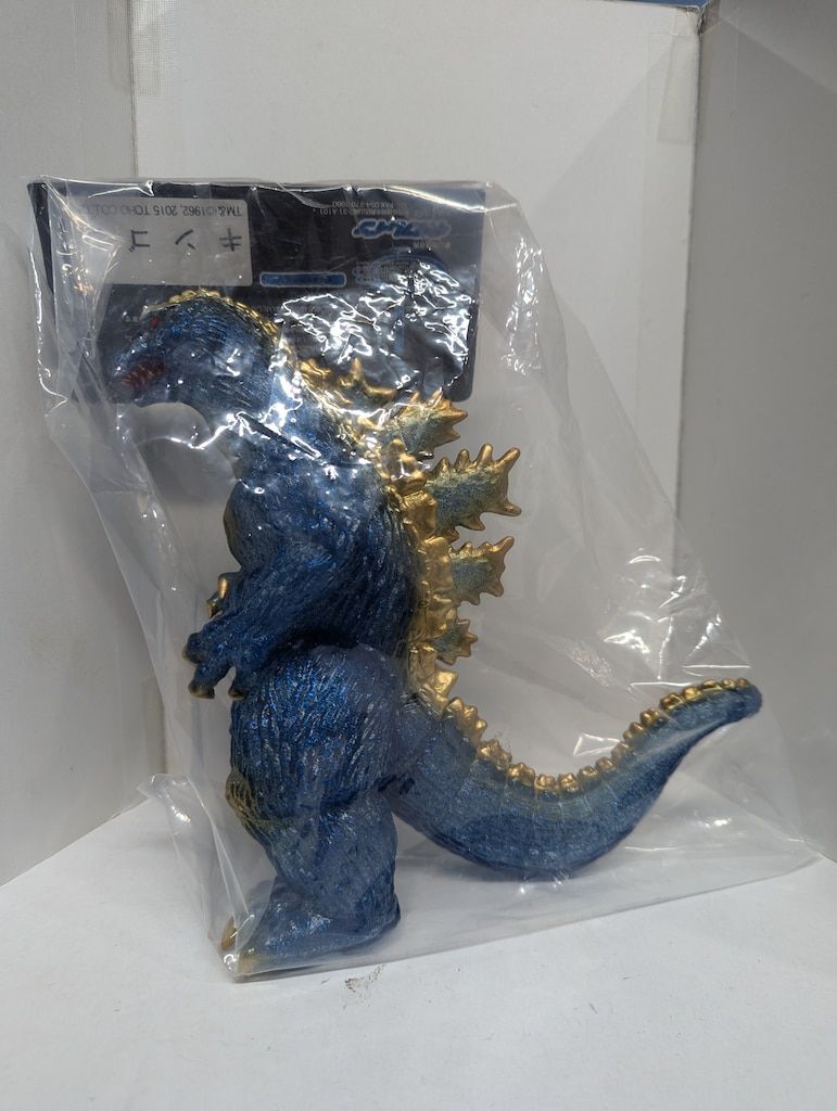 キンゴジ　金ラメ　クリア版　ギガブレイン　スーフェス　特撮　東宝　ゴジラ 新作 ギガブレイン ゴジラ GODZILLA キンゴジ ソフビ ラメ