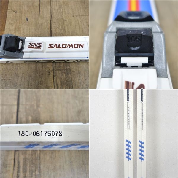 フィッシャー FISCHER DOUBLE CROWN 180cm ビンディング SALOMON SNS PROFILE クロスカントリー スキー アウトドア フィッシャー FISCHER DOUBLE CROWN 180cm ビンディング SALOMON
