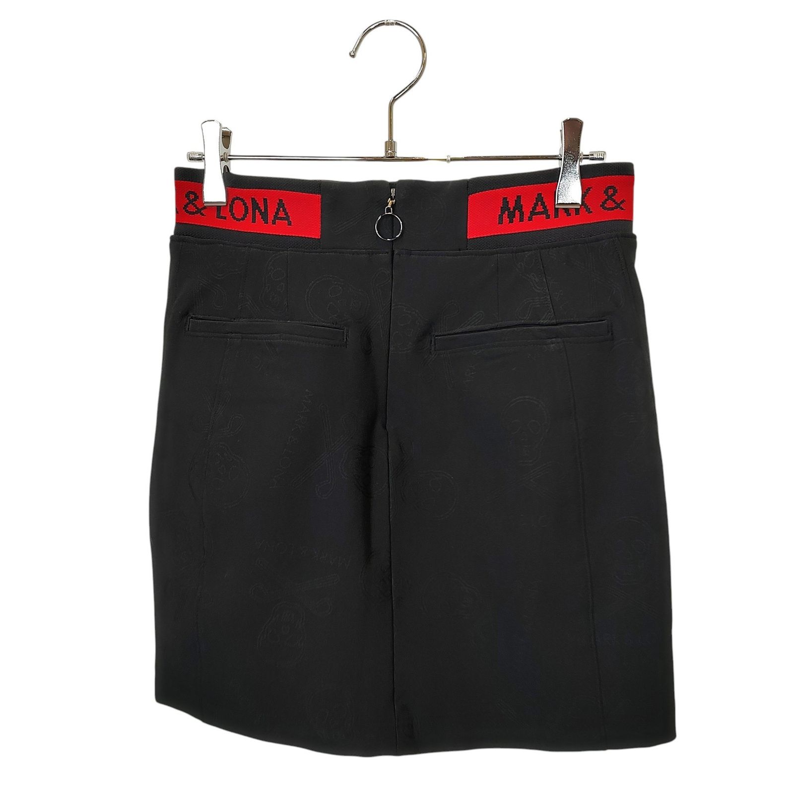 MARK & LONA スカルプリントスカート 38 サイズ：38 MARK&LONA マーク