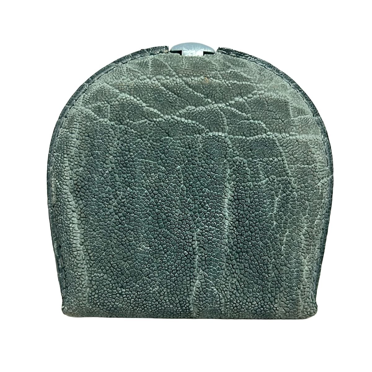 Valextra ヴァレクストラ コインケース - ダークグレー レザー