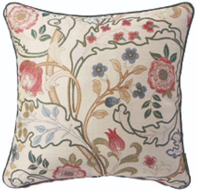 背当クッションカバー : ウィリアム・モリス William Morris Mary isobel マリーイザベル (LL1725)  50×50cm