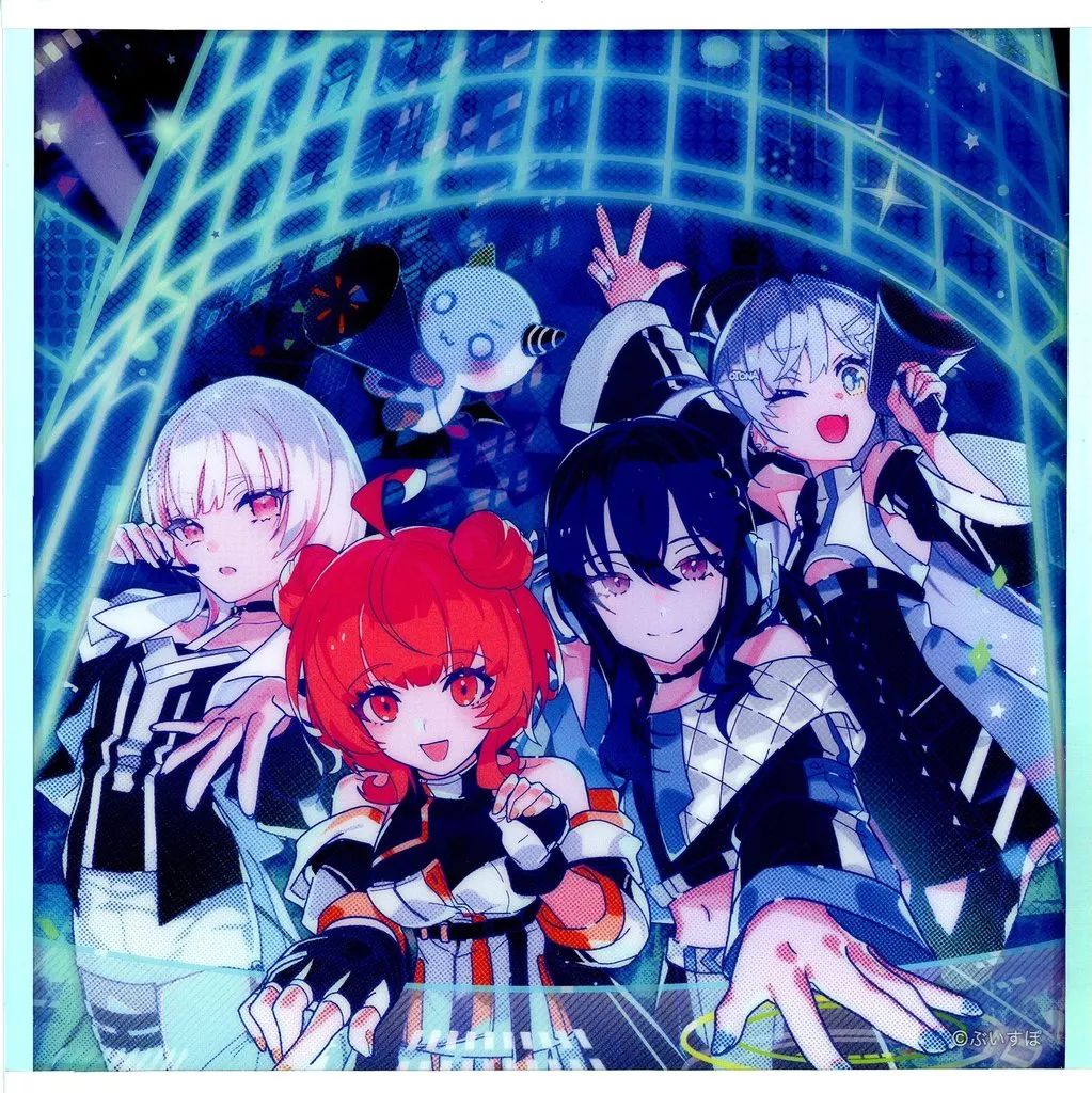 【本日発送】 Gotcha!! アクリルジャケット色紙 ぶいすぽ 中古】紙製品 Gotcha!! アクリルジャケット色紙 「バーチャルYouTuber