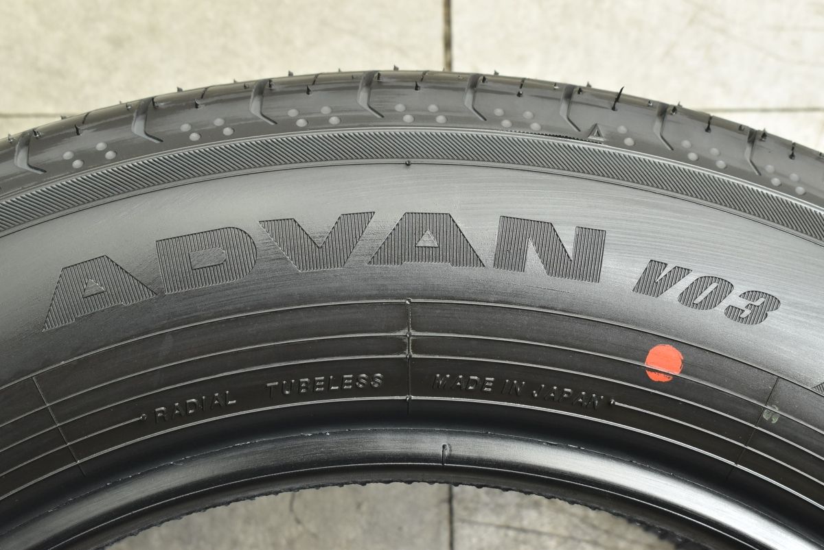 2024年製 新車外し】ヨコハマ アドバン V03 225/60R18 バリ溝 4本