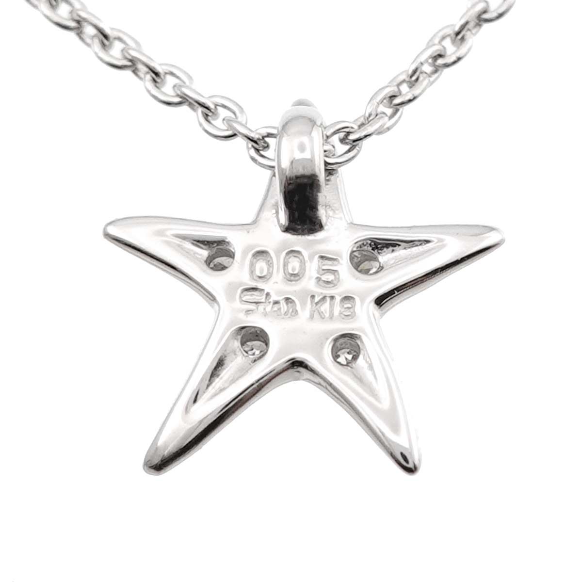 最終値下げ】スタージュエリー ネックレス ダイヤモンド0.05ct 18K 